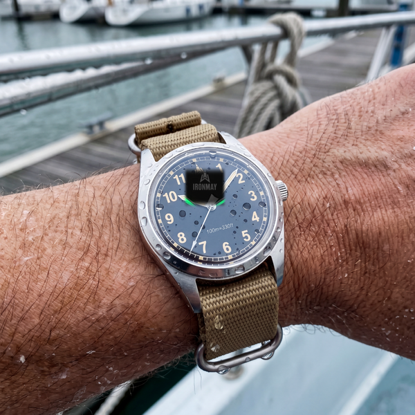 IRONMAY Field Watch 38 – 100 m wasserdicht