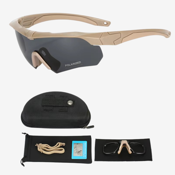 Taktische polarisierte Outdoor-Brille
