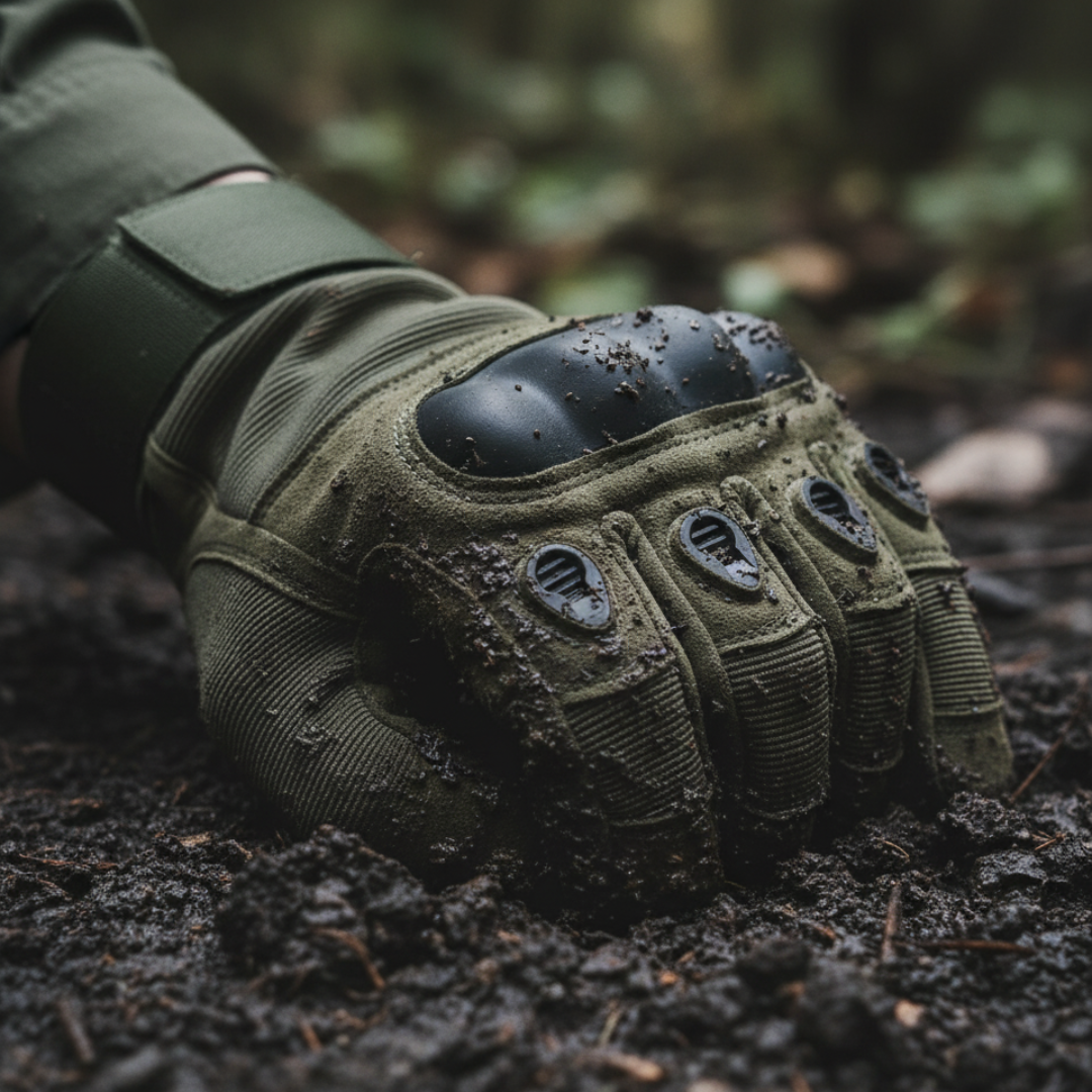 Hochwertige, robuste Mikrofaser-Kampfhandschuhe