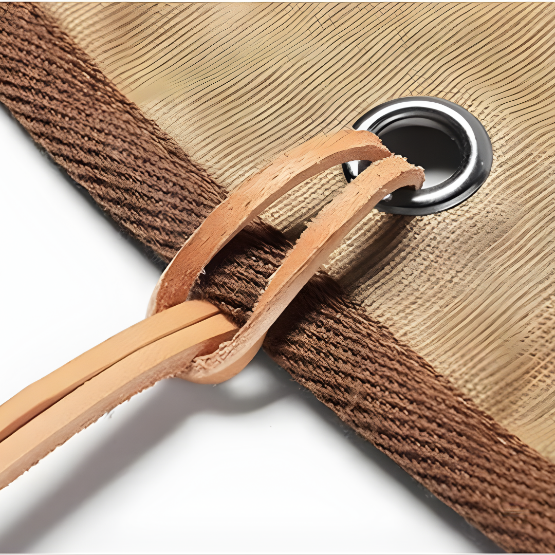 Canvas-Aufbewahrungstasche für Outdoor-Besteck, mehrere Fächer