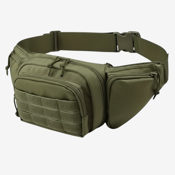 Leichte, robuste Gürteltasche mit mehreren Fächern