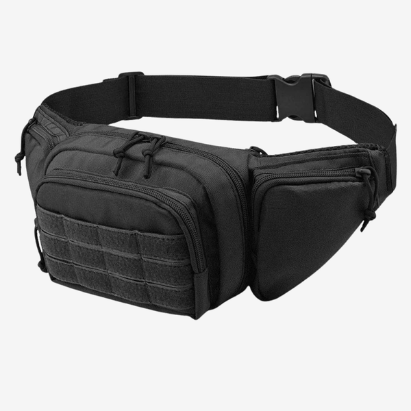 Leichte, robuste Gürteltasche mit mehreren Fächern