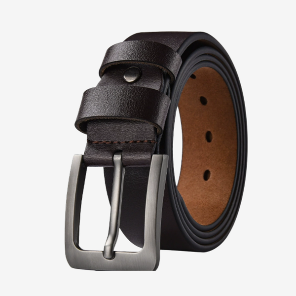 Premium-Ledergürtel mit glattem Finish