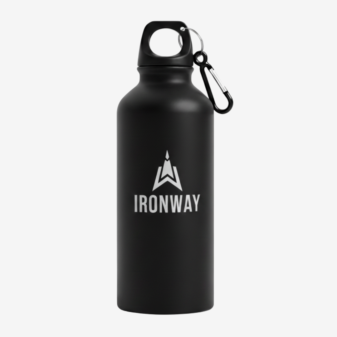Trail Bottle – Leichte Aluminium-Trinkflasche mit Karabiner
