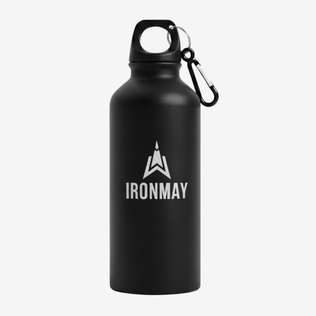 Trail Bottle – Leichte Aluminium-Trinkflasche mit Karabiner