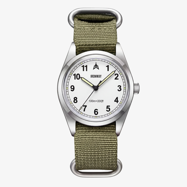 IRONMAY Field Watch 38 – 100 m wasserdicht