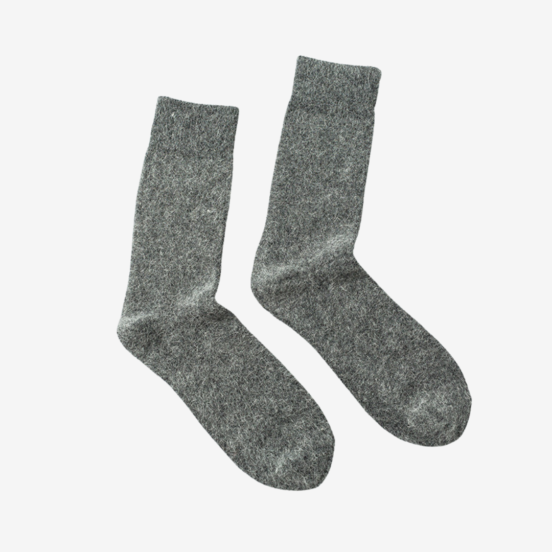 Hochwertige Merinowoll-Stricksocken