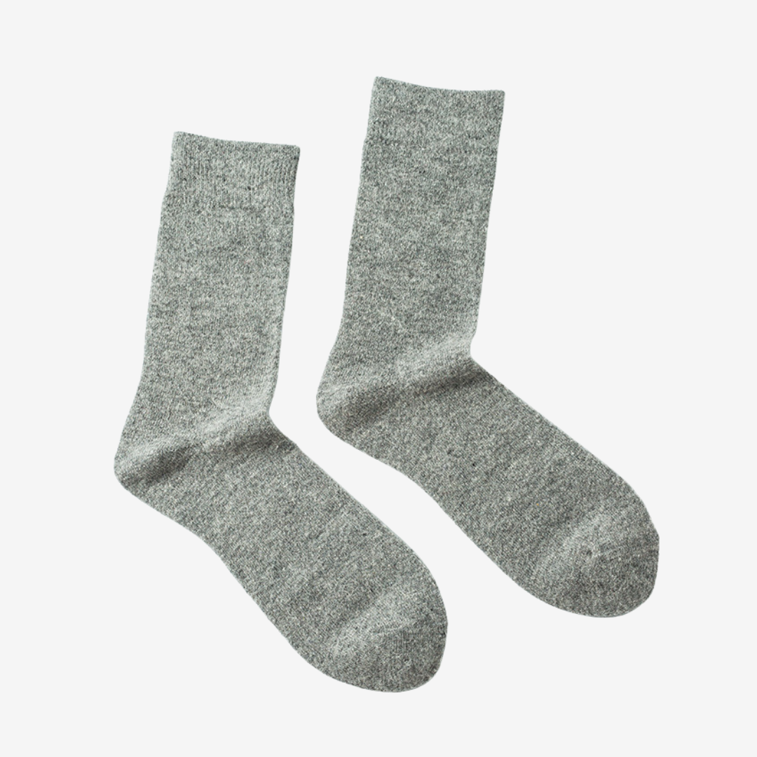 Hochwertige Merinowoll-Stricksocken