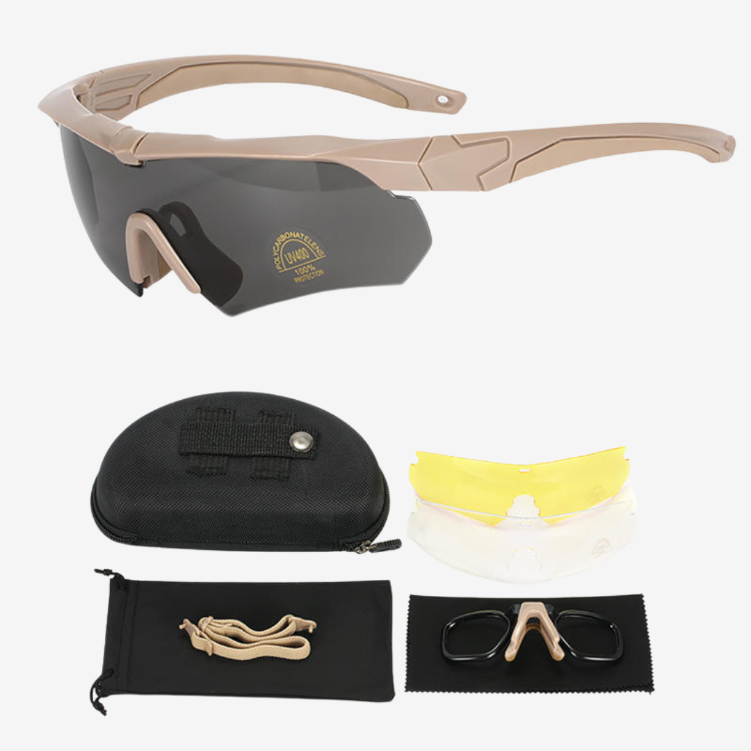 Taktische polarisierte Outdoor-Brille