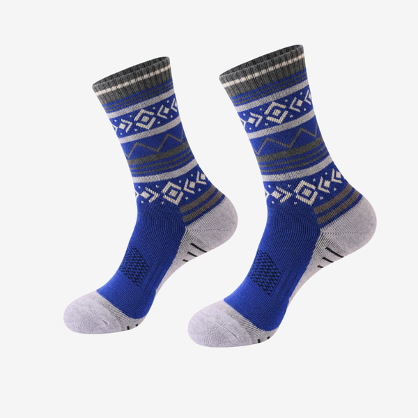 Feuchtigkeitsregulierende Merinowoll-Stricksocken