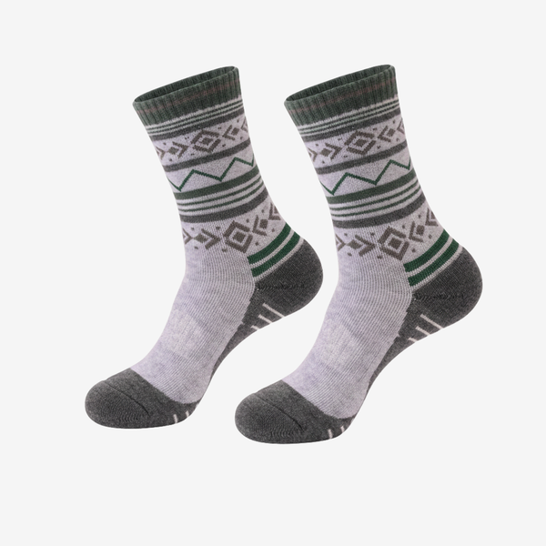 Feuchtigkeitsregulierende Merinowoll-Stricksocken