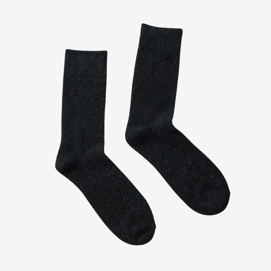 Hochwertige Merinowoll-Stricksocken