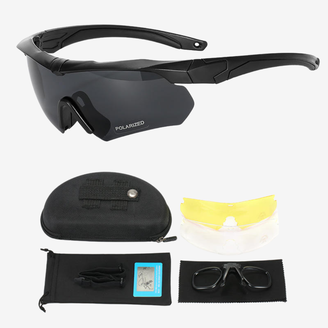 Taktische polarisierte Outdoor-Brille