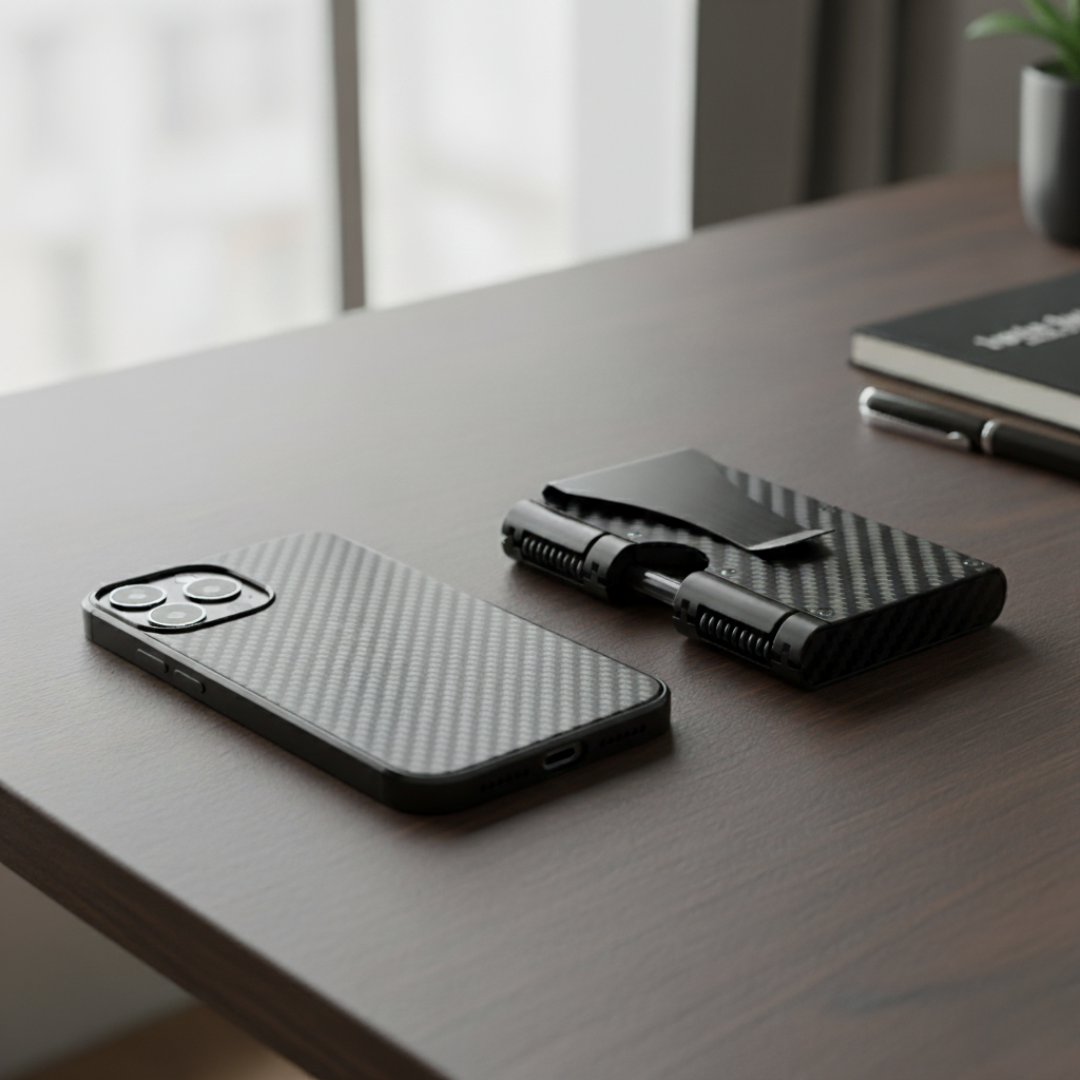 CarbonArmor Case — Magnetische iPhone-Hülle aus Carbon für den taktischen Alltag