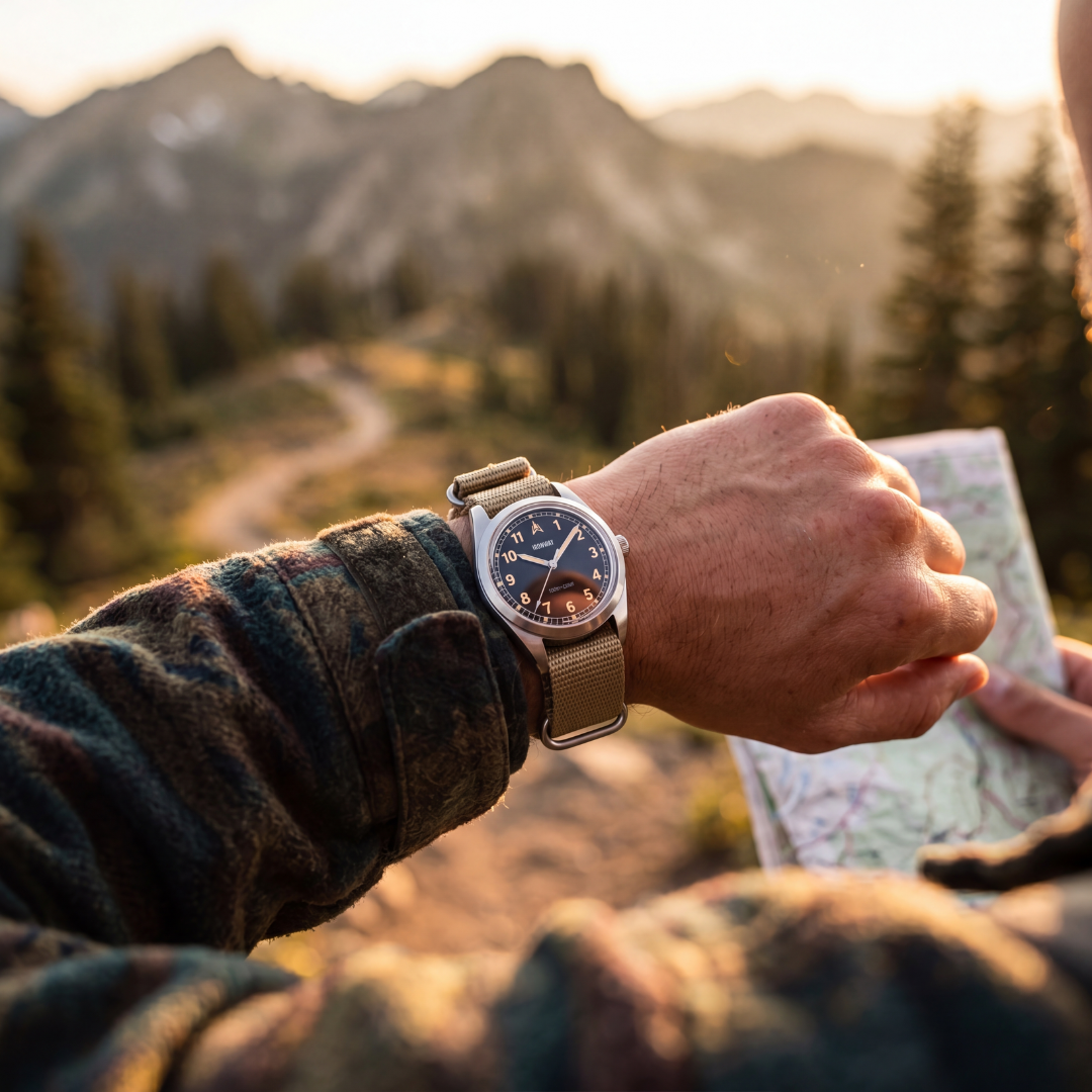 IRONMAY Field Watch 38 – 100 m wasserdicht