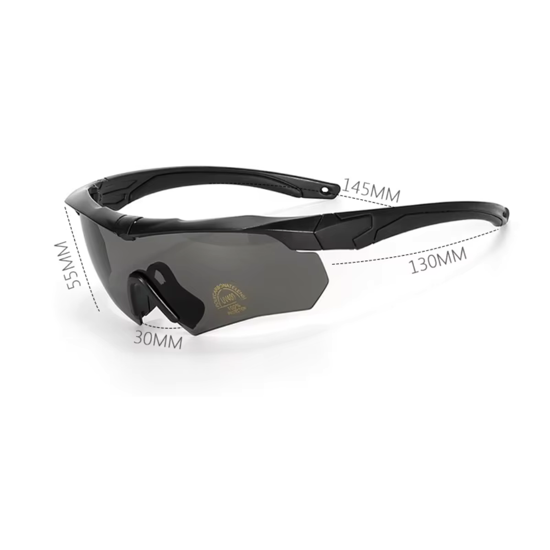 Taktische polarisierte Outdoor-Brille