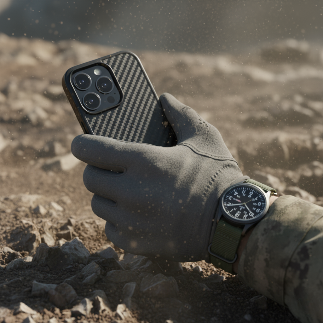 CarbonArmor Case — Magnetische iPhone-Hülle aus Carbon für den taktischen Alltag