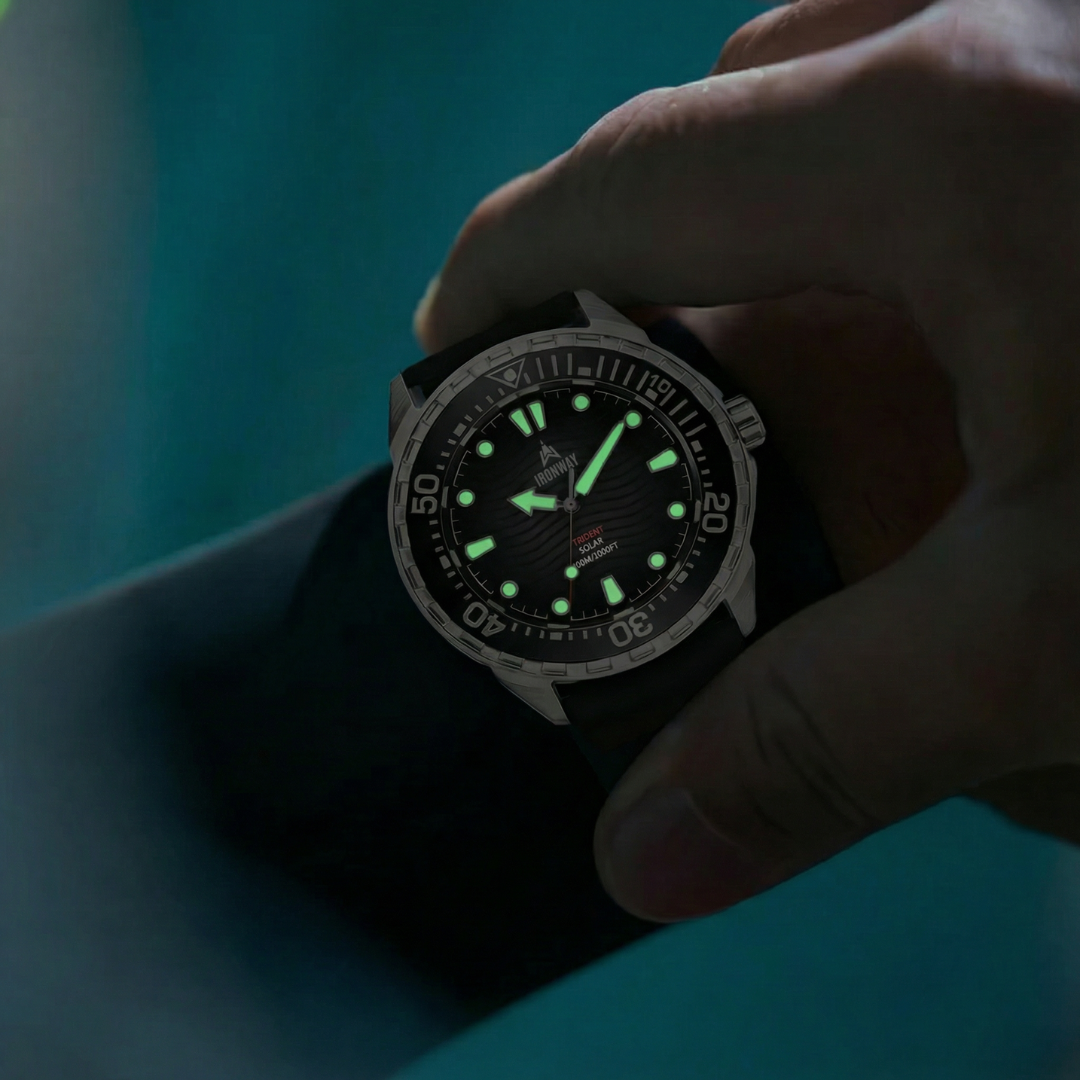 Trident 300 – Solarbetriebene 30-ATM-Taucheruhr