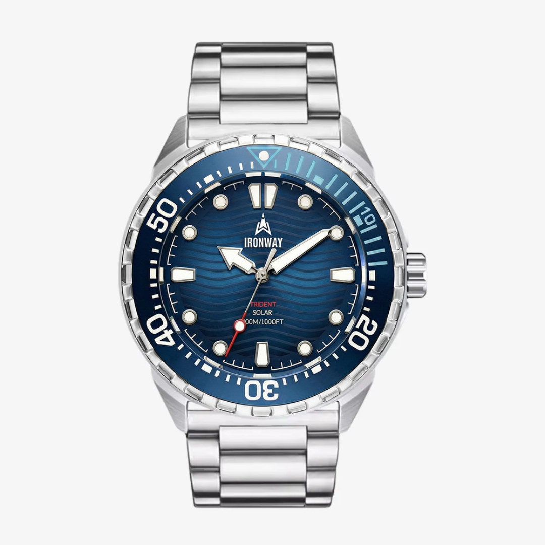 Trident 300 – Solarbetriebene 30-ATM-Taucheruhr