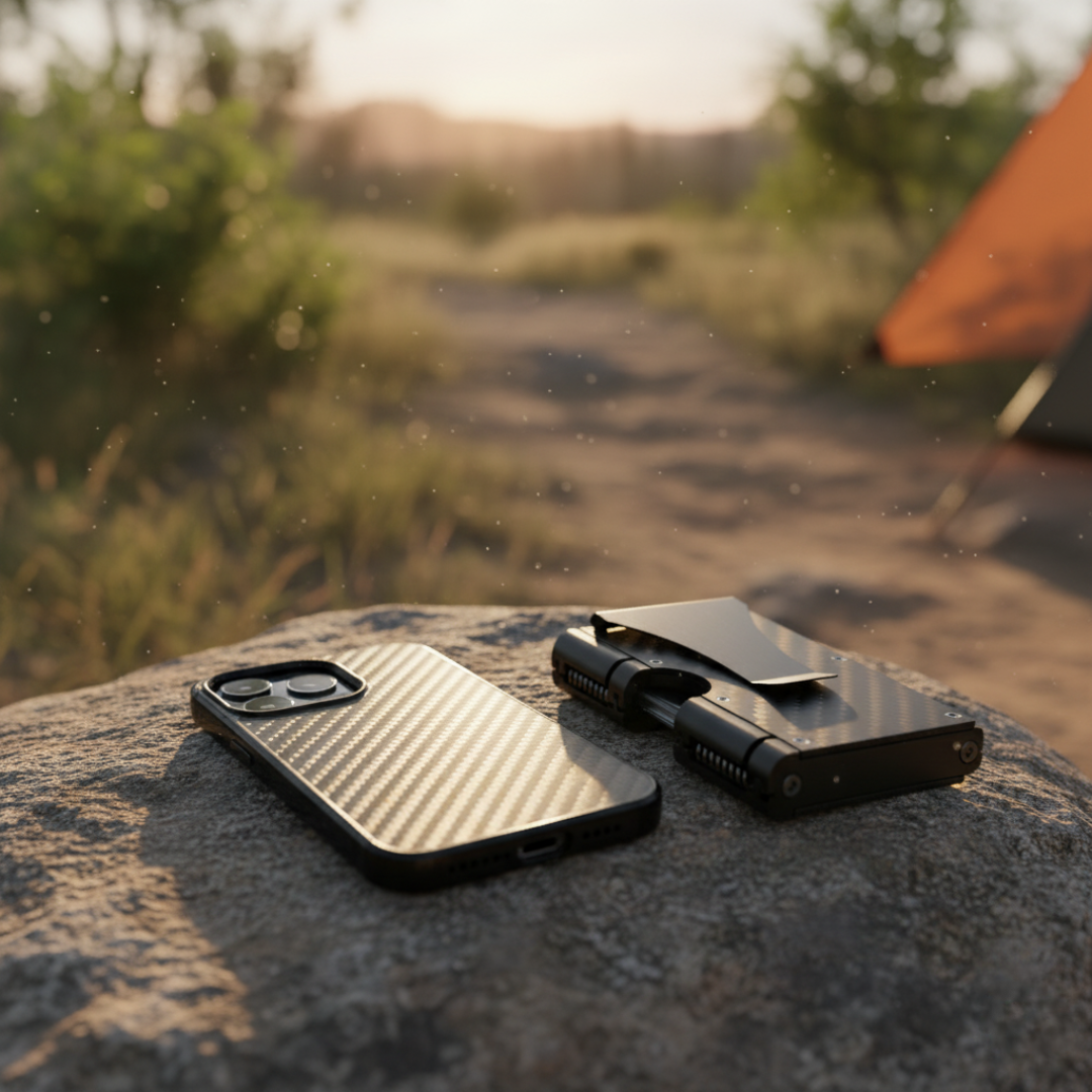 CarbonArmor Case — Magnetische iPhone-Hülle aus Carbon für den taktischen Alltag