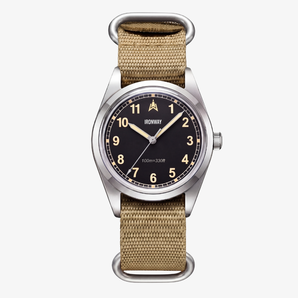 IRONMAY Field Watch 38 – 100 m wasserdicht