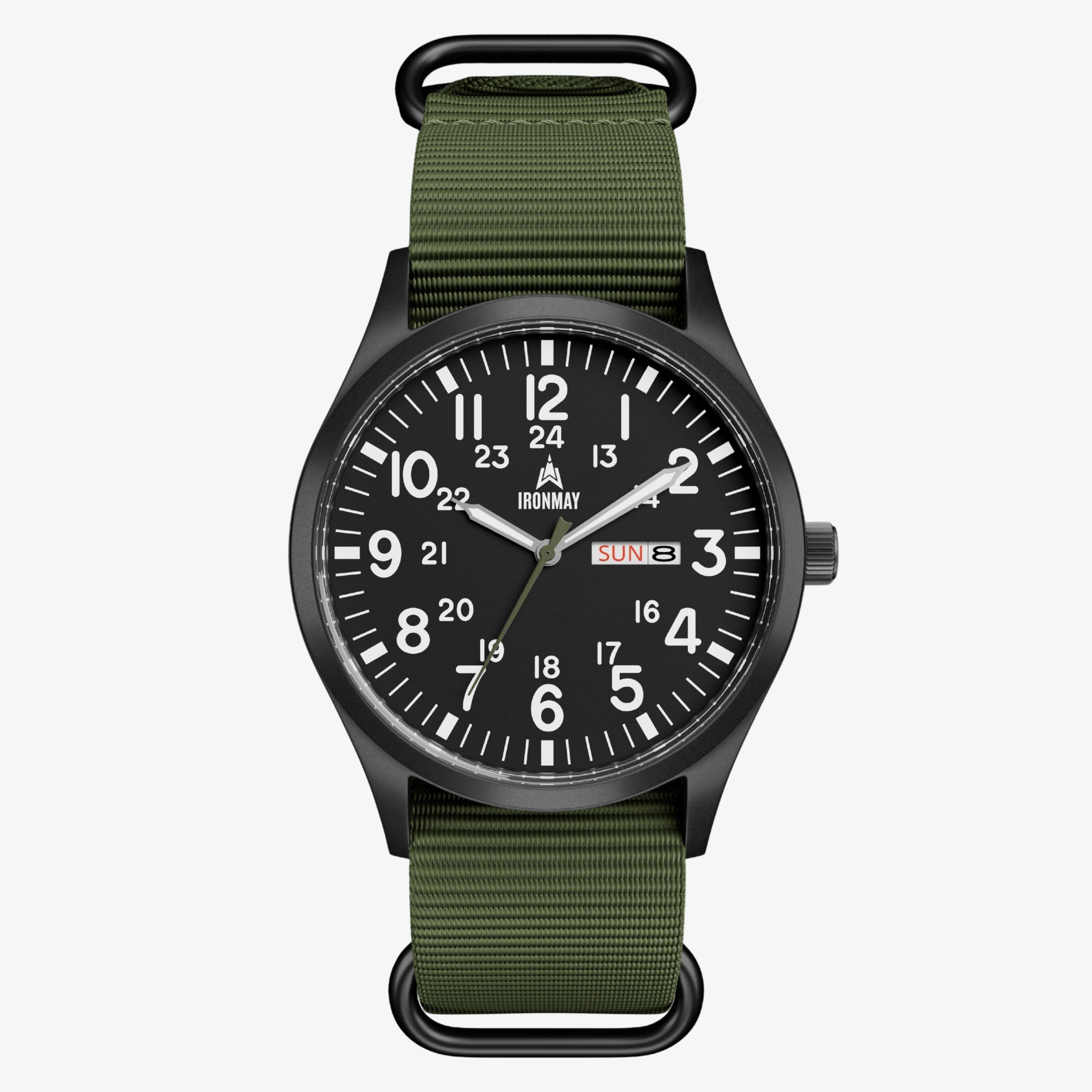 IRONMAY Field Watch 41 — Zuverlässig unter allen Bedingungen – Verdant#Variante_Verdant